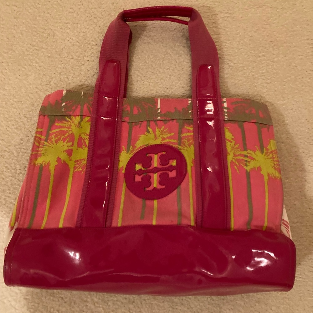 Tory Burch Tropical Tote Bag - pink